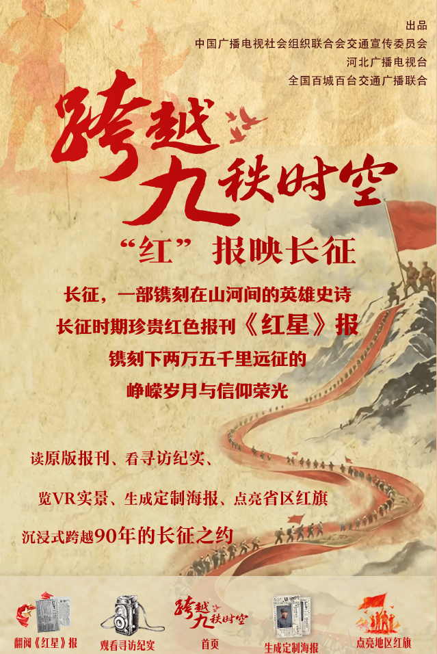 H5:跨越九秩时空 “红”报映长征 H5:跨越九秩时空 “红”报映长征