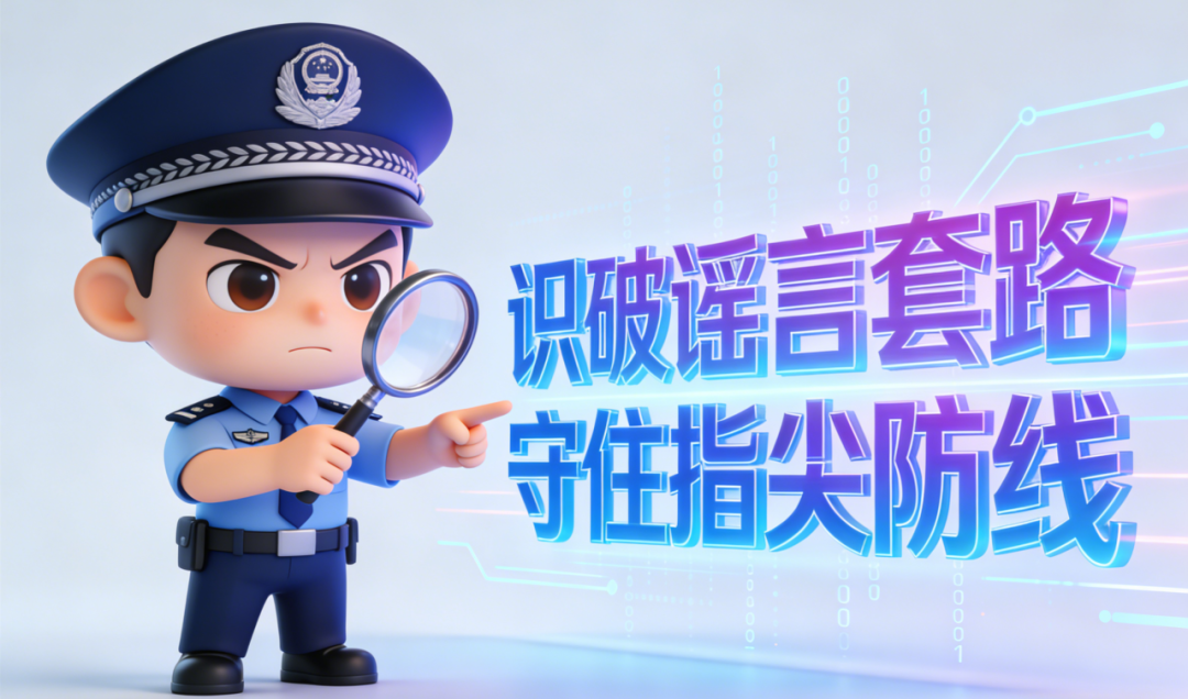 识破谣言套路 守住指尖防线 识破谣言套路 守住指尖防线