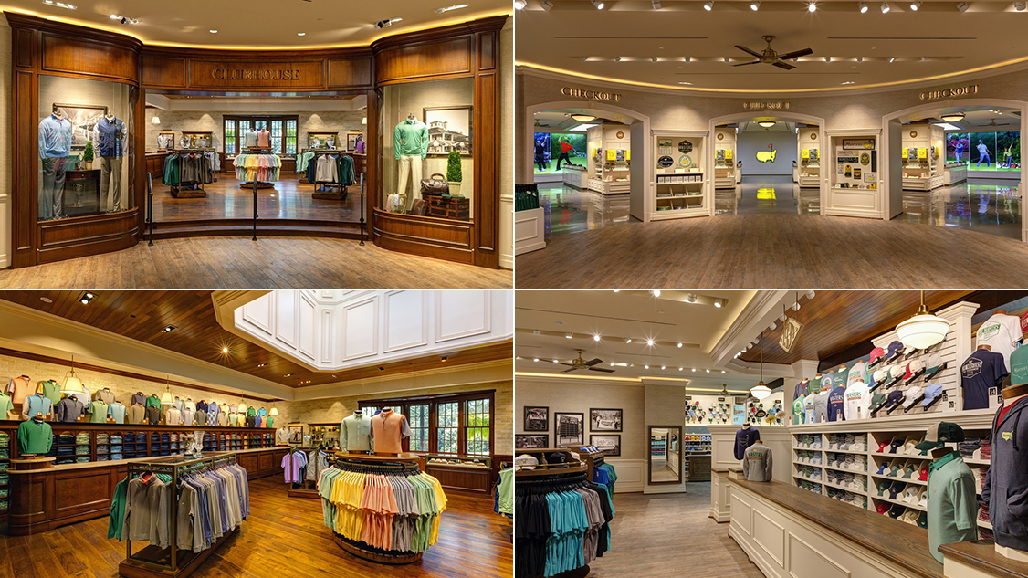 美国大师赛全新纪念品商店