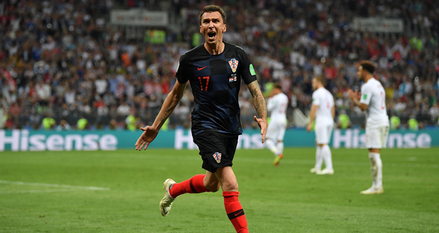 曼朱基奇加时绝杀 克罗地亚2-1英格兰进决赛