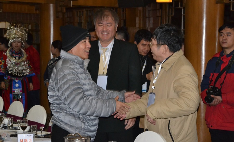 高清-聂卫平武宫正树老友欢聚