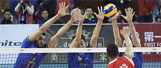 男排总决赛首回合上海3-1北京