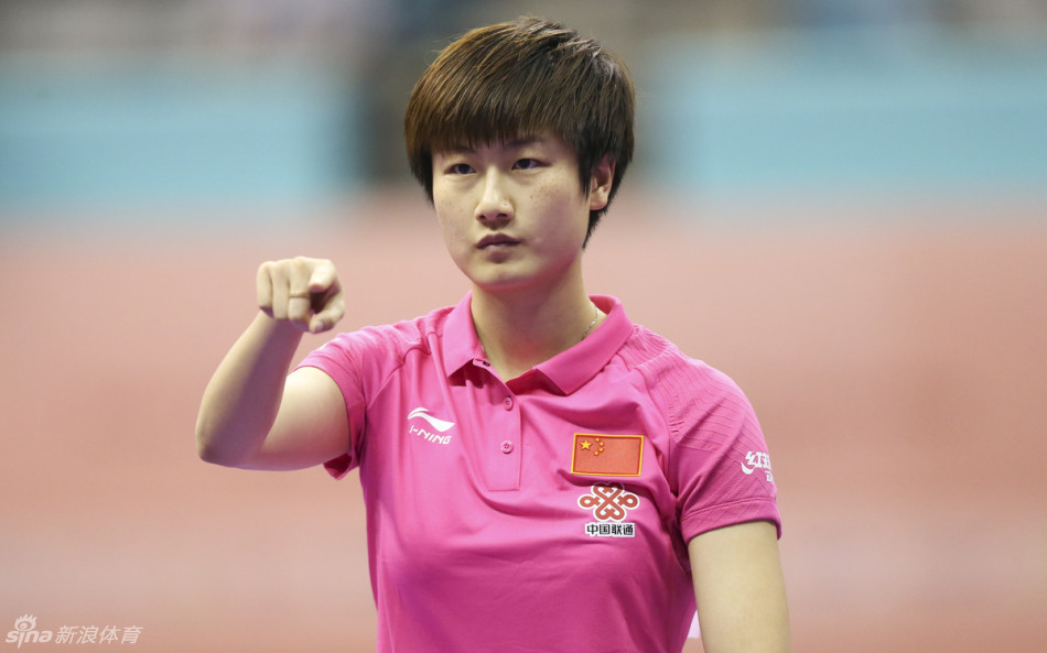 丁宁率女乒五战全胜锁定八强