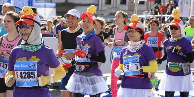 布拉格马拉松cosplay秀