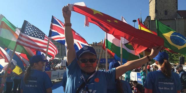 中国人耀眼布拉格