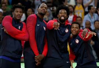 美国男篮夺奥运冠军