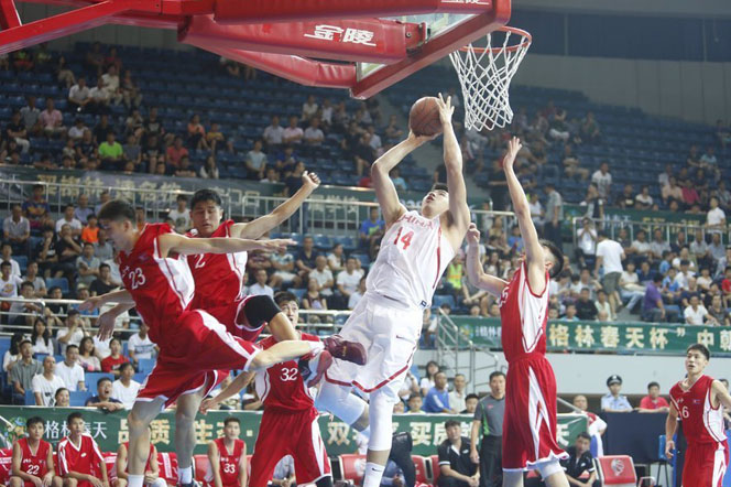 [热身]国奥男篮96-86朝鲜