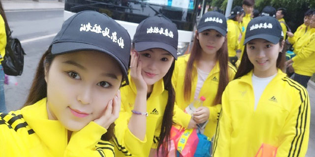 2016北马高颜值志愿者