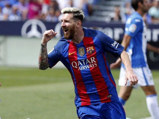 梅西VS莱加内斯个人集锦