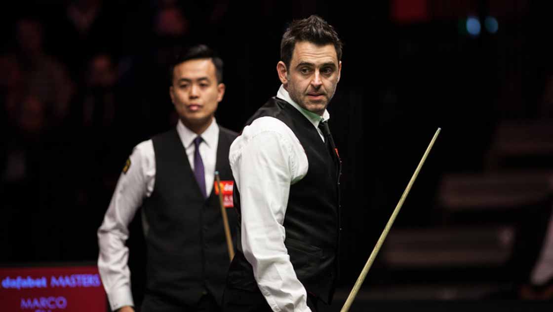 傅家俊不敌奥沙利文无缘争冠