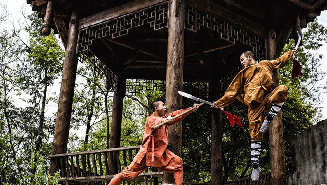 中国传统武术精彩表演掠影