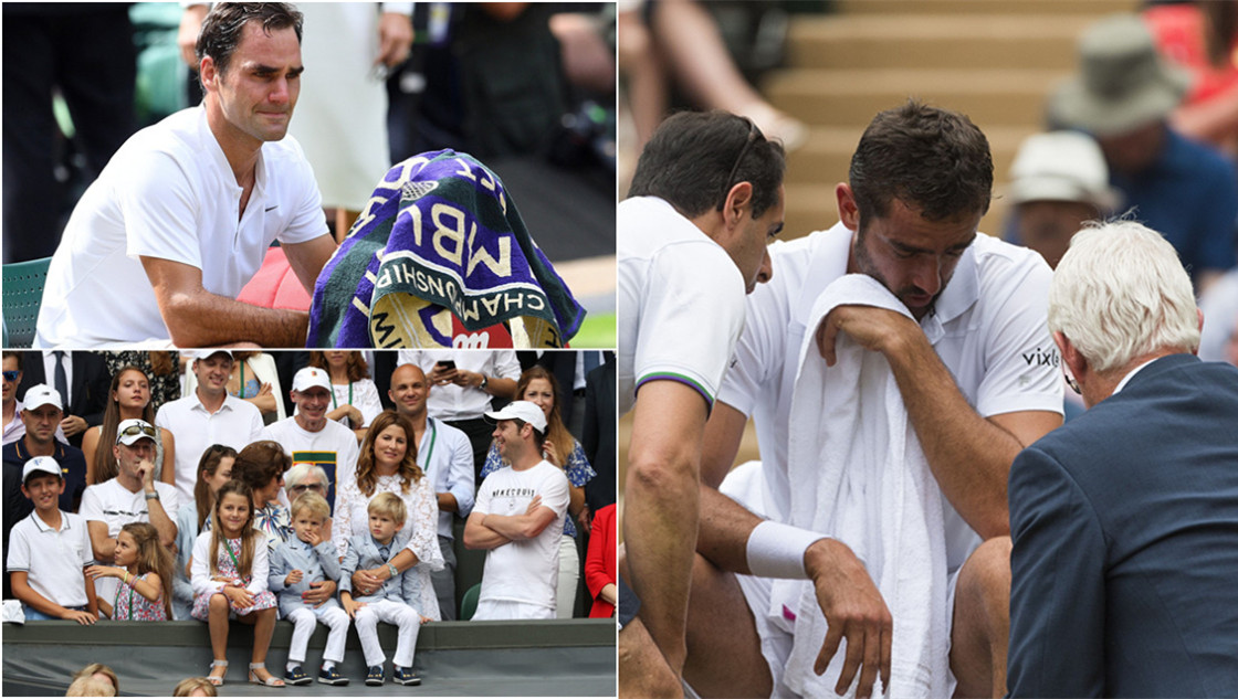 费德勒眼含热泪夺温网