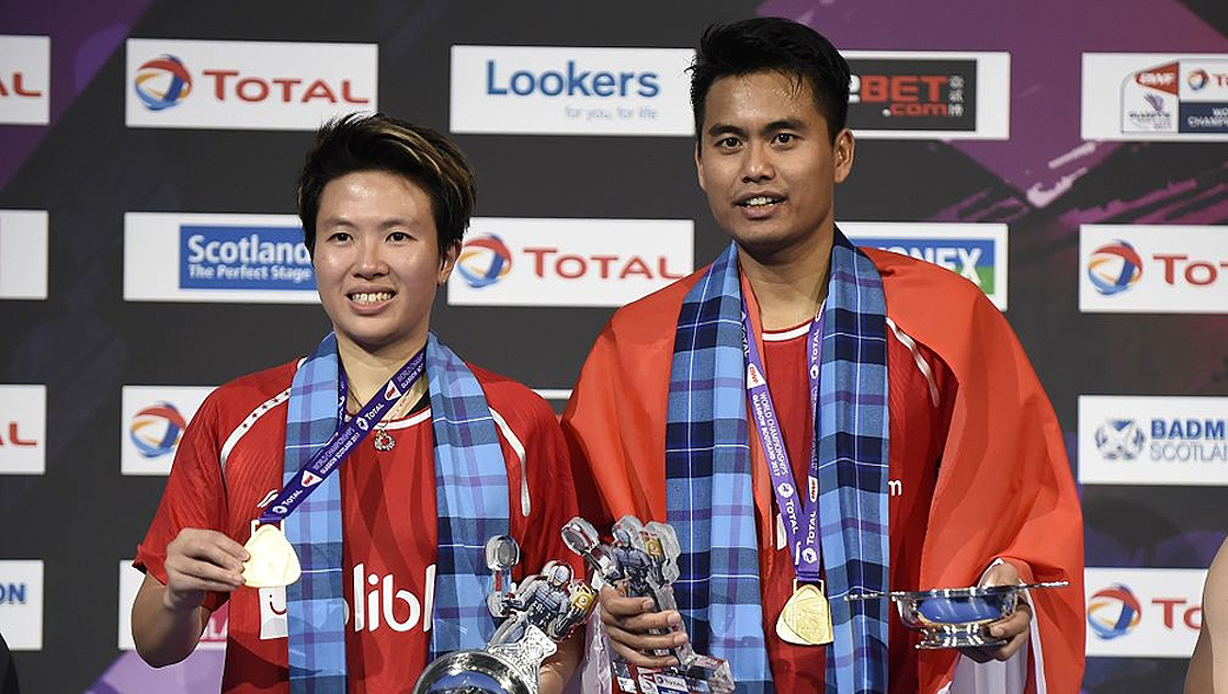 世锦赛混双印尼组合夺冠