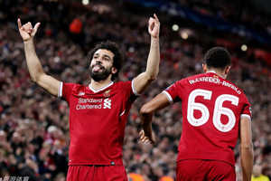 萨拉赫斯图里奇破门 利物浦3-0完胜