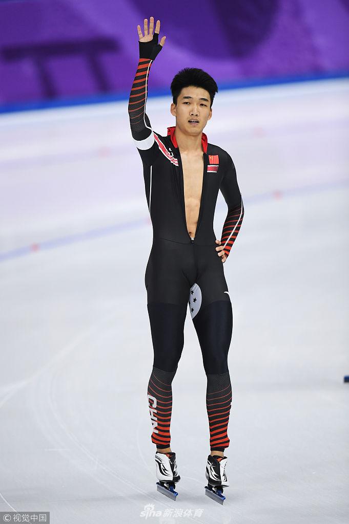 韩国,2018平昌冬奥会速度滑冰男子500米决赛,中国选手高亭宇,谢嘉轩