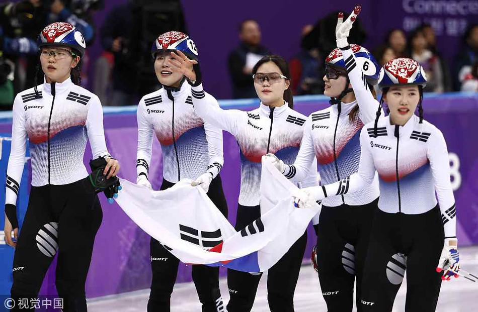 冬奥短道速滑女子3000米接力 韩国状况百出仍夺冠