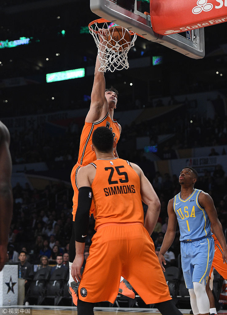 2018NBA全明星新秀挑战赛