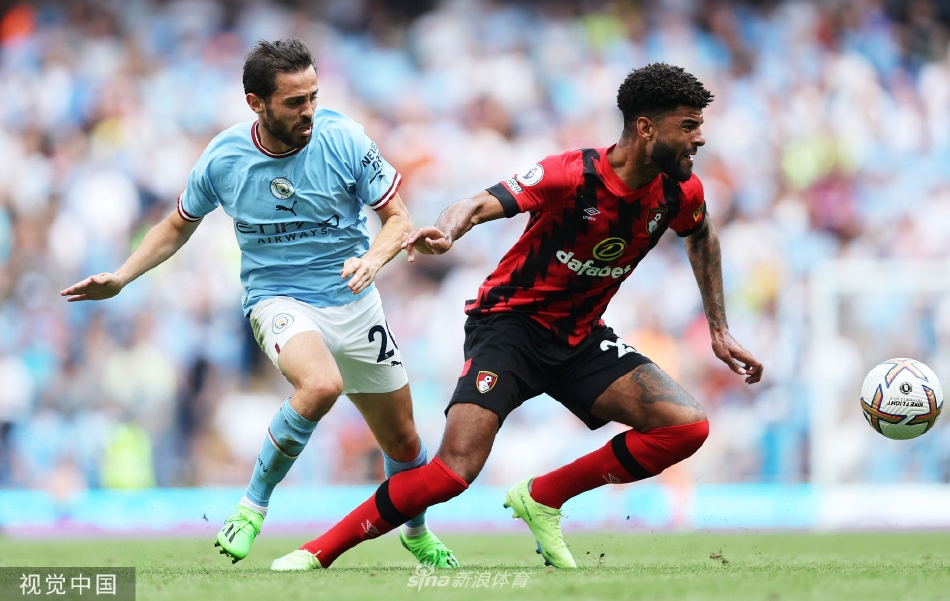 哈兰德在多人包夹中护球策应，展现强大支点能力