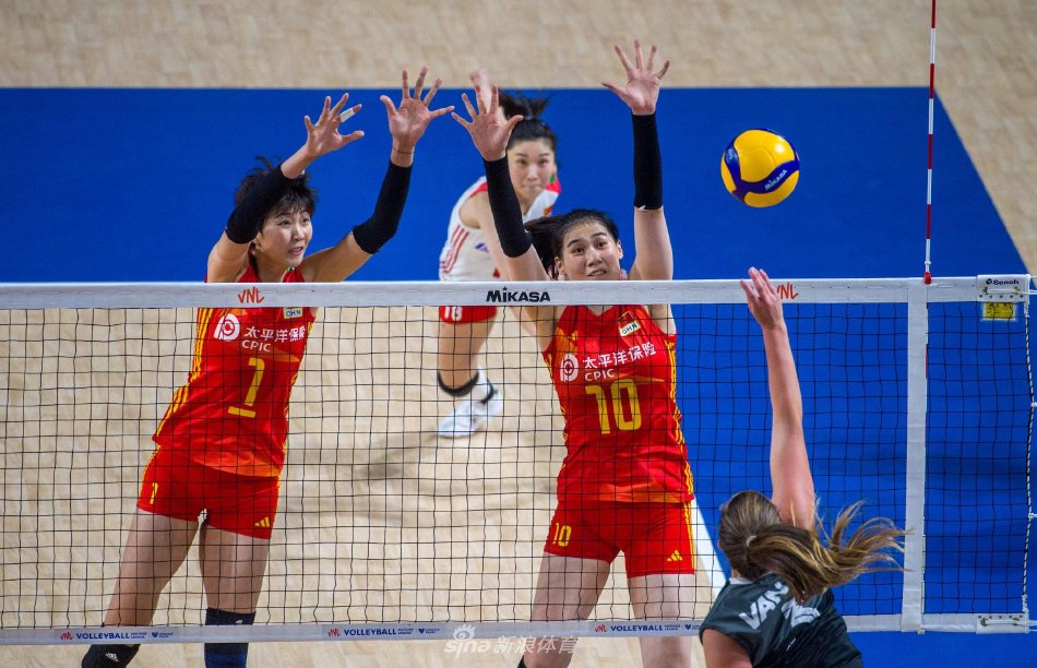 [女排联赛香港站]中国女排3-0加拿大女排