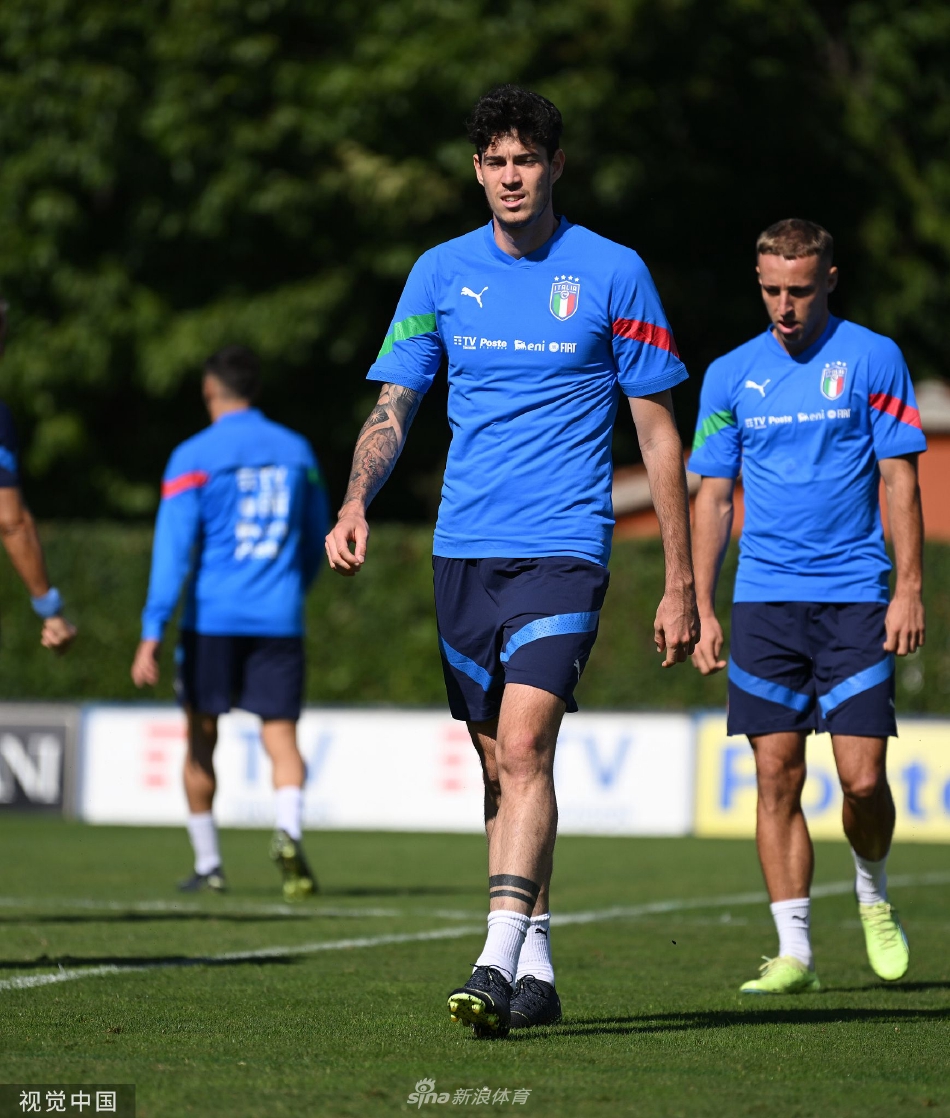 门将多纳鲁马飞身跃起做出精彩扑救，身体舒展如同一张巨网笼罩球门。