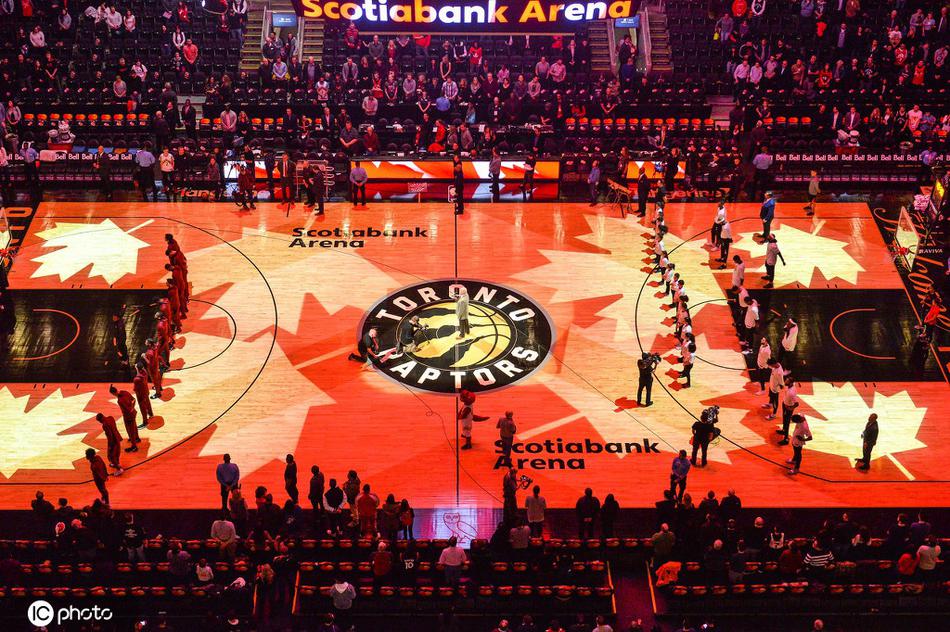 nba最燃球场之一 猛龙主场加拿大航空中心火爆氛围