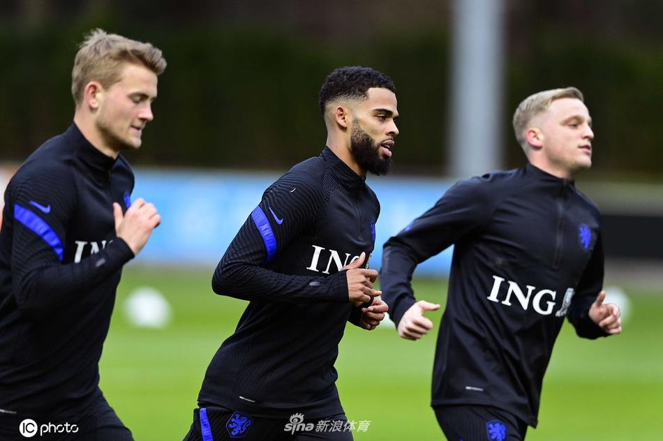 荷兰队训练场全景图，夕阳的余晖洒在平整的草坪上，一排排训练器材安静地摆放在场边，整个画面宁静而充满力量，预示着大战前的最后准备。