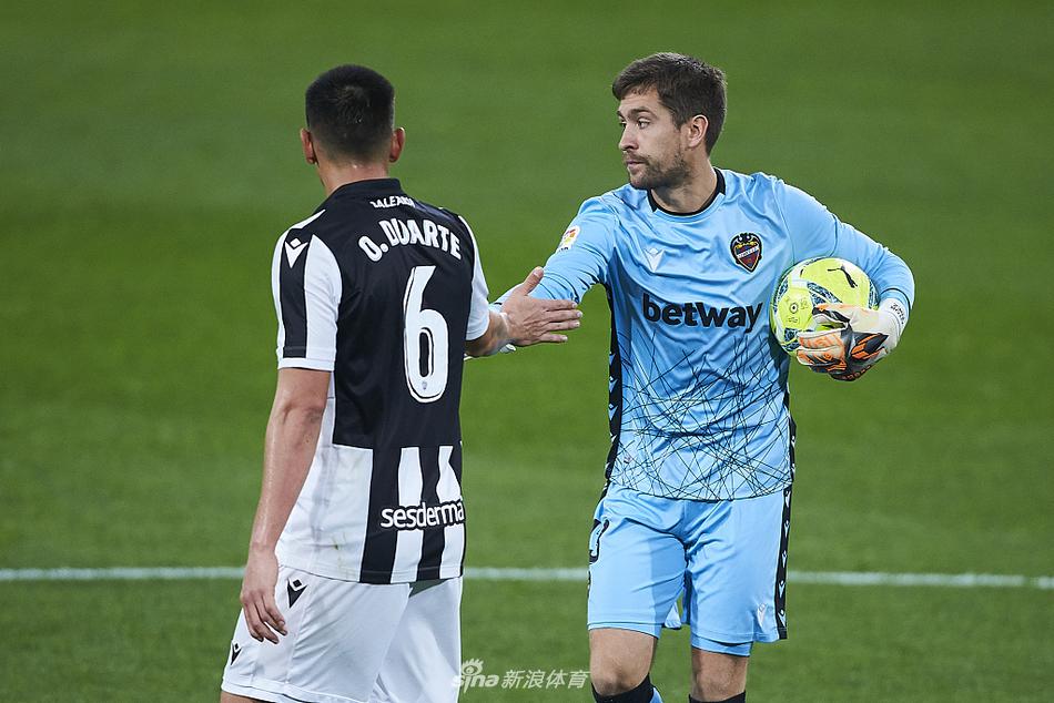 比赛结束后，两队球员相互致意，场边的队旗在夜风中飘扬