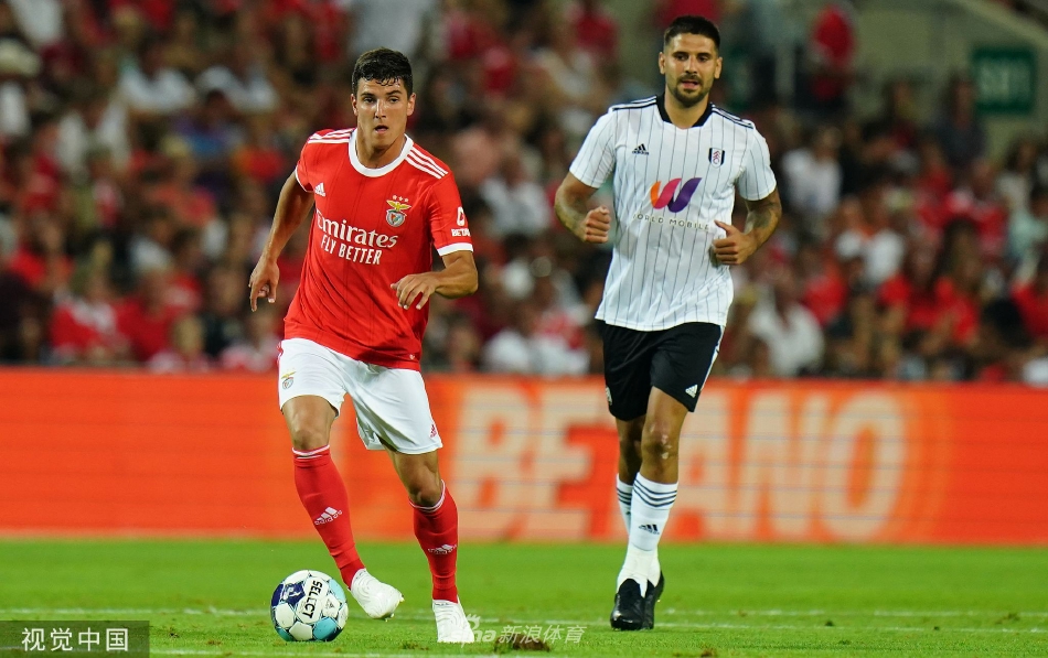 比赛终场哨响，本菲卡全队欢聚在球场中央，共同举起阿尔加夫杯冠军奖杯，庆祝这场季前热身的完美胜利。