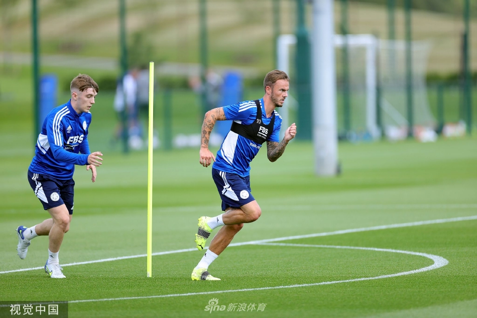 布伦丹·罗杰斯教练与中场球员丹尼斯·普拉特在训练中握手交流，两人脸上带着笑容，或许预示着新赛季的角色转变。