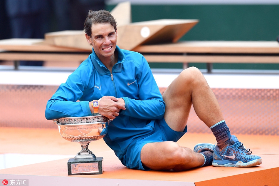 2018法网男单颁奖仪式图片 390906 950x633