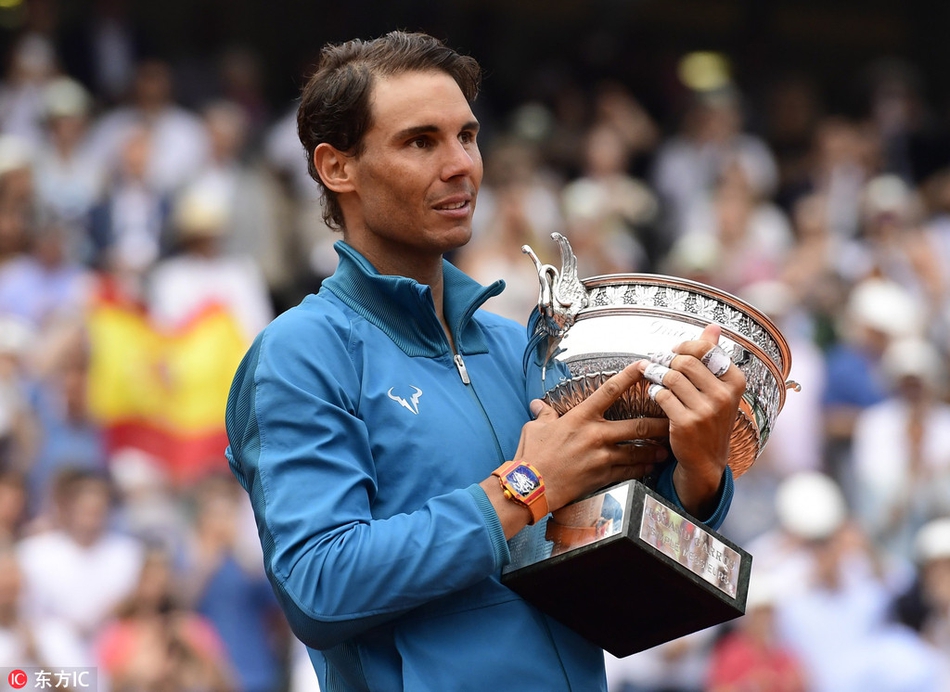 2018法网男单颁奖仪式图片 410818 950x692