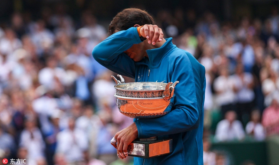 2018法网男单颁奖仪式图片 352340 950x562