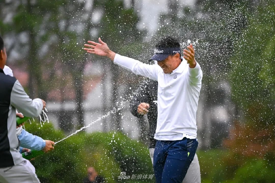 横店禹山高尔夫球会壮丽的山水球场全景，赛事在此完美收官