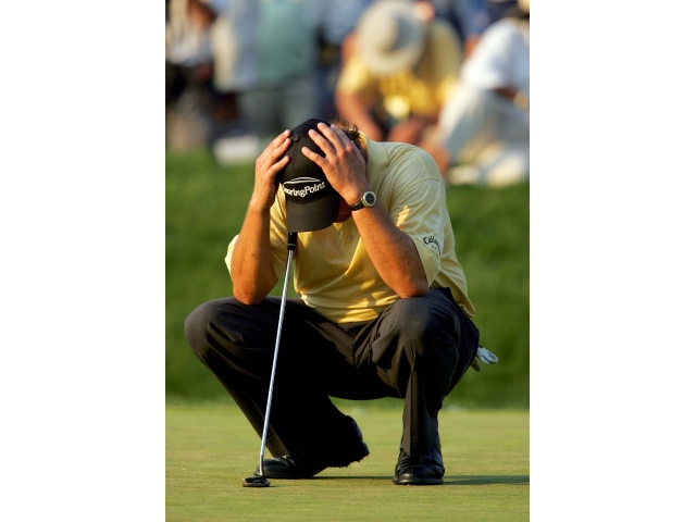 2013年美侬，生日当天与冠军擦肩的米克尔森，脸上写满了疲惫与不甘。