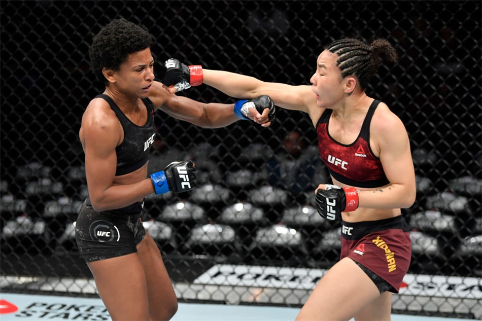 ufc238闫晓楠击败安吉拉-希尔_高清图集_新浪网