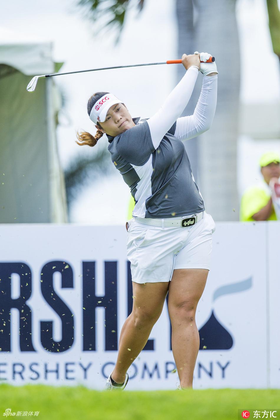 寇欧琳纳球场全景,绿茵、白沙、碧海与蓝天构成高尔夫天堂的绝美画卷