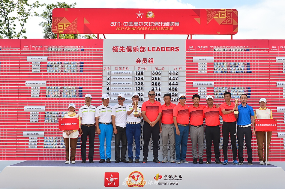 冠军球队成员高举奖杯，灿烂笑容与金色奖杯在阳光下交相辉映