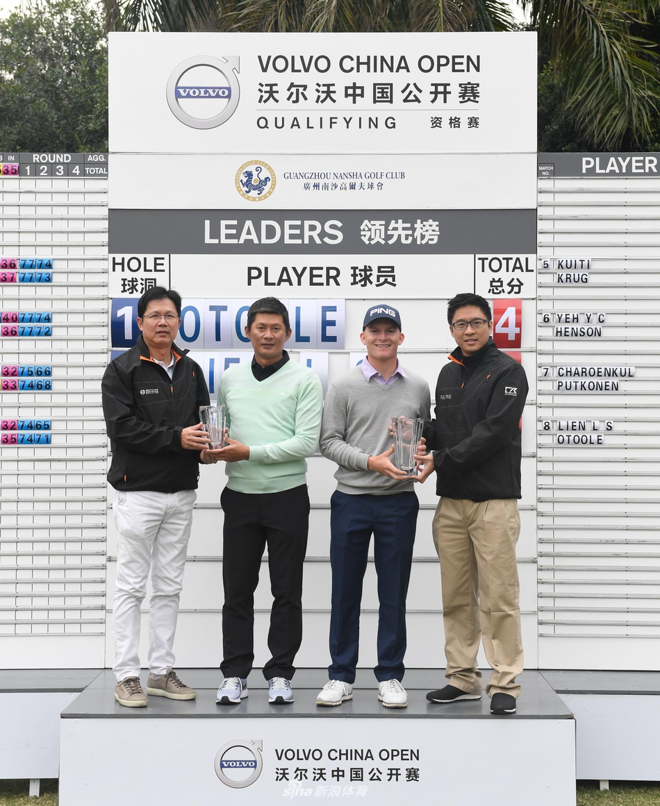 斯奈德精彩挥杆：去年冠军布雷克-斯奈德在决赛轮中奋力一击，上演绝地反击。