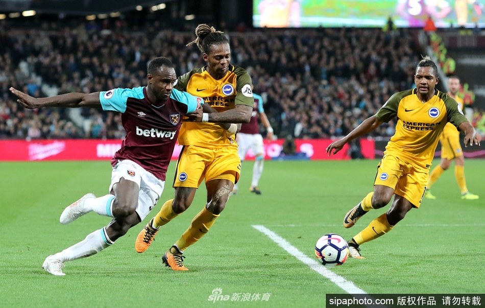 西汉姆联0 3惨败布莱顿图片 490122 950x603