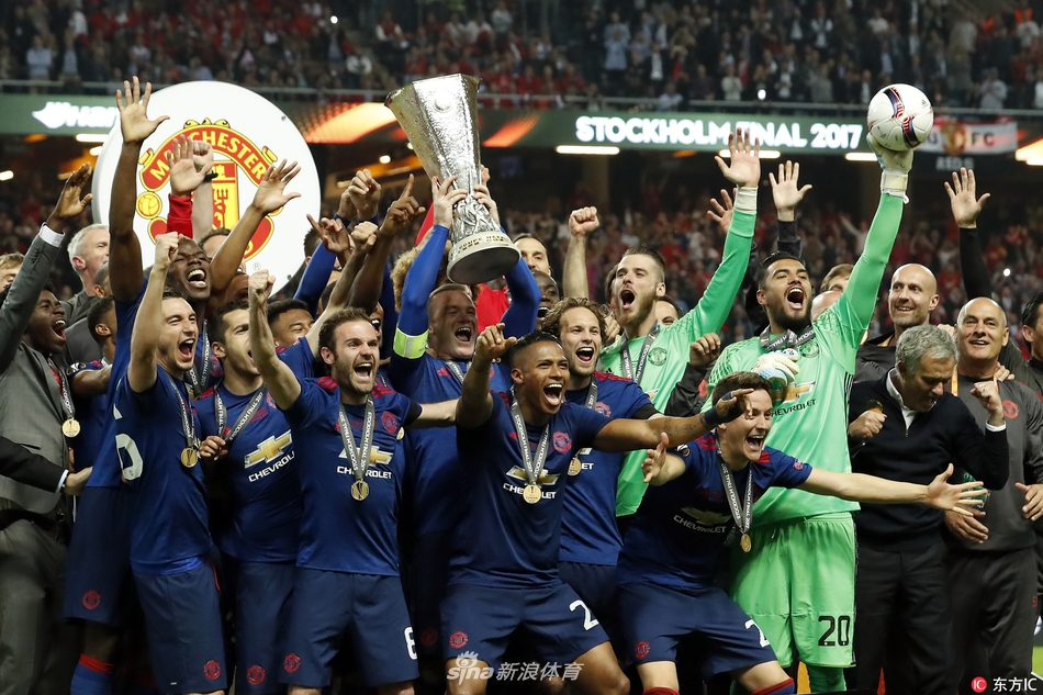 2016/17欧联杯：曼联2-0阿贾克斯夺冠
