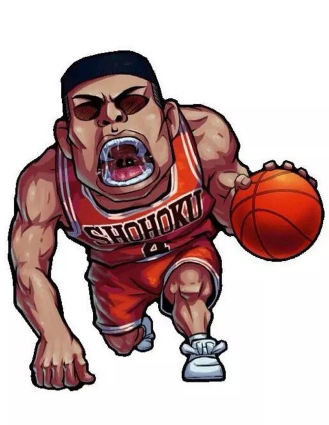 三井寿Q版投篮瞬间,紧闭双眼却神情坚定,圆圆的脸蛋上挂着一丝汗水,完美诠释了‘永不言弃的男人’的可爱与执着