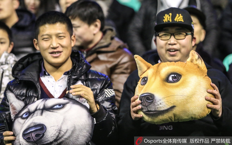 赛场边的广告牌上，一群穿着白色助威T恤的小球迷格外引人注目，他们整齐地站成一排，用稚嫩的双手为场上的球员鼓掌加油，稚嫩的脸庞上写满了认真与投入。