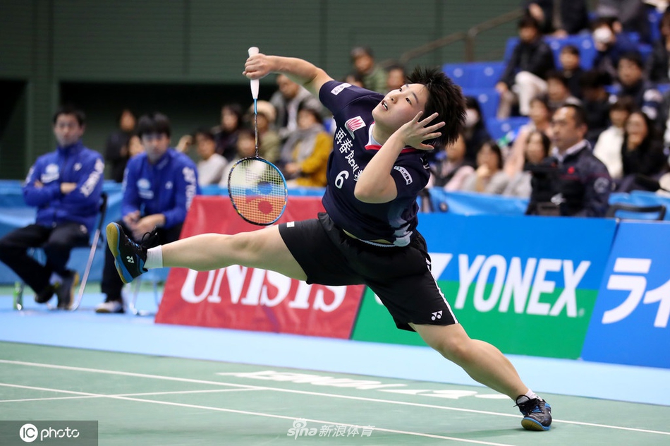 日本东京,2019年第73届日本全国羽毛球锦标赛女单1/4决赛,山口茜2-0
