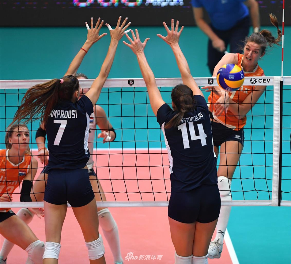 女排欧锦赛荷兰3-0希腊晋级八强