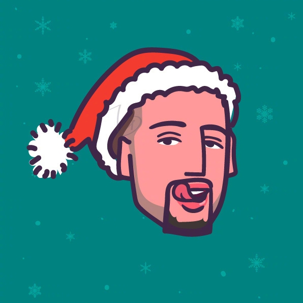 NBA众星圣诞头像大礼包