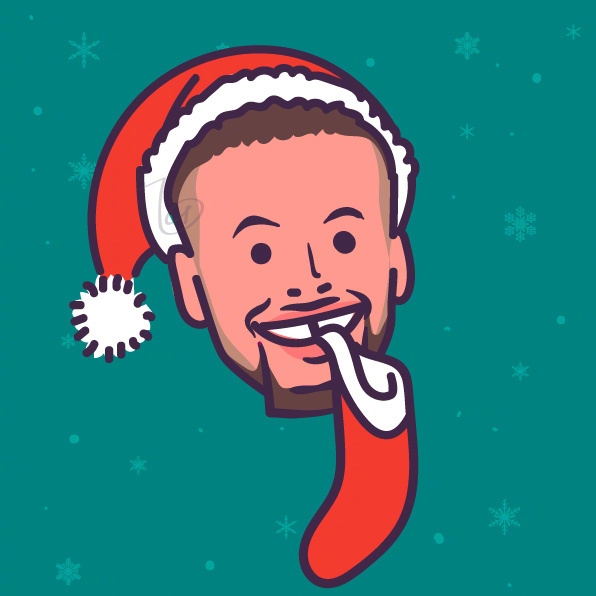 NBA众星圣诞头像大礼包