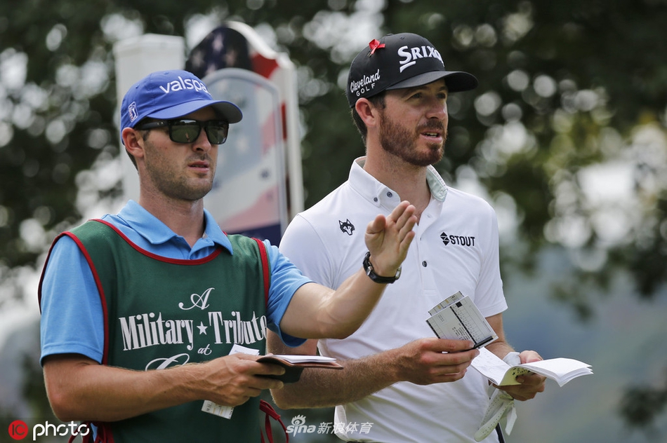 奥尔德白TPC球场第十七洞全景，涅曼在此洞抓鸟扩大领先