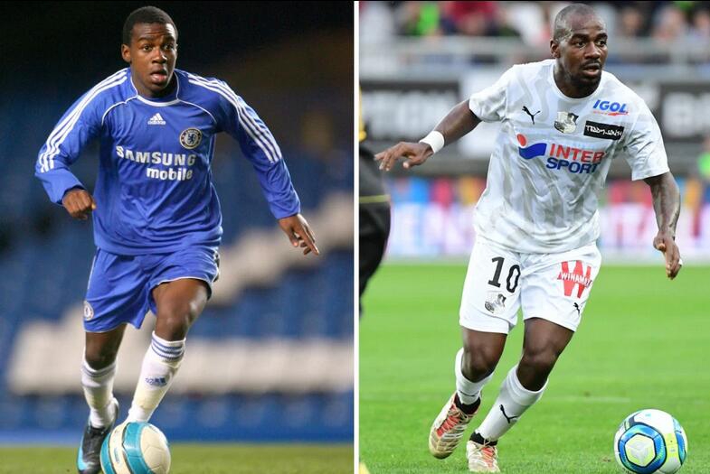 训练场上，一名年轻球员正全神贯注地进行带球练习，脚下的皮球仿佛与他融为一体，专注的神情里满是对提升球技的渴望