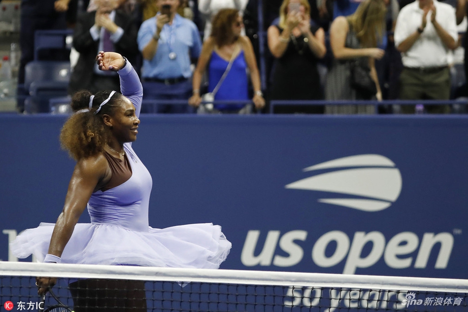 2018年美网女单半决赛 小威2-0塞瓦斯托娃直播
