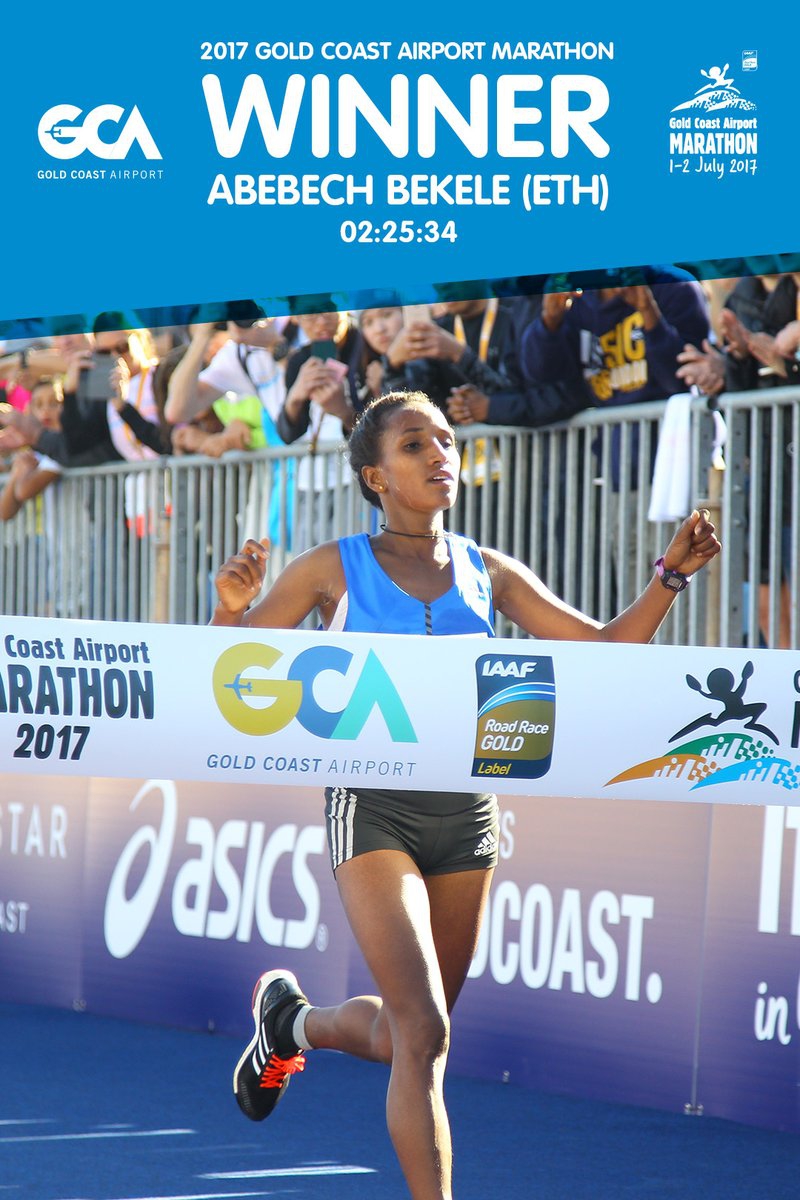 2017黄金海岸马拉松今晨开跑，日本选手野口拓也（Takuya Noguchi ）最后逆转夺冠，官方成绩为2:08:57，创造个人PB。